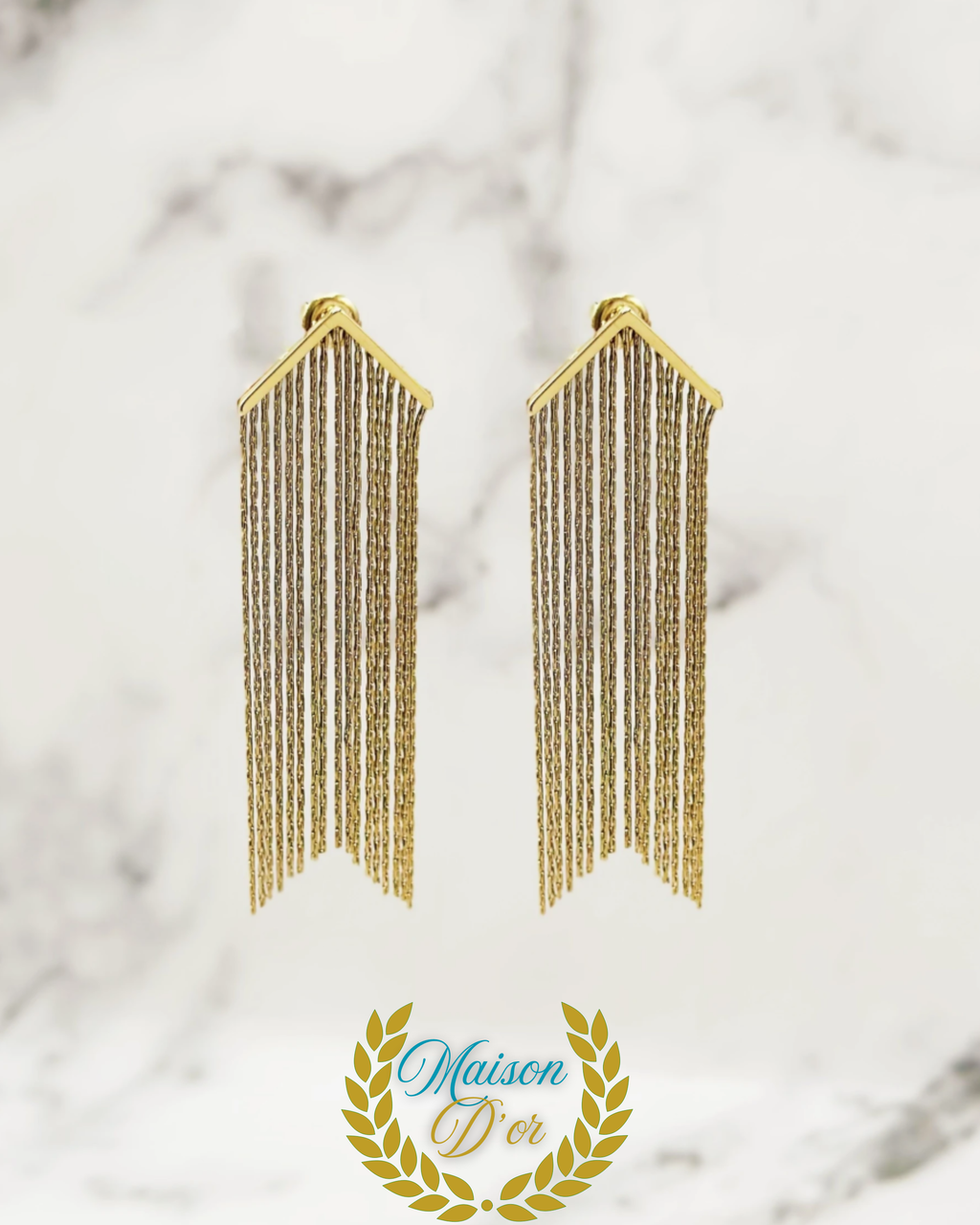 Orecchini Nefertiti - Maison D'or