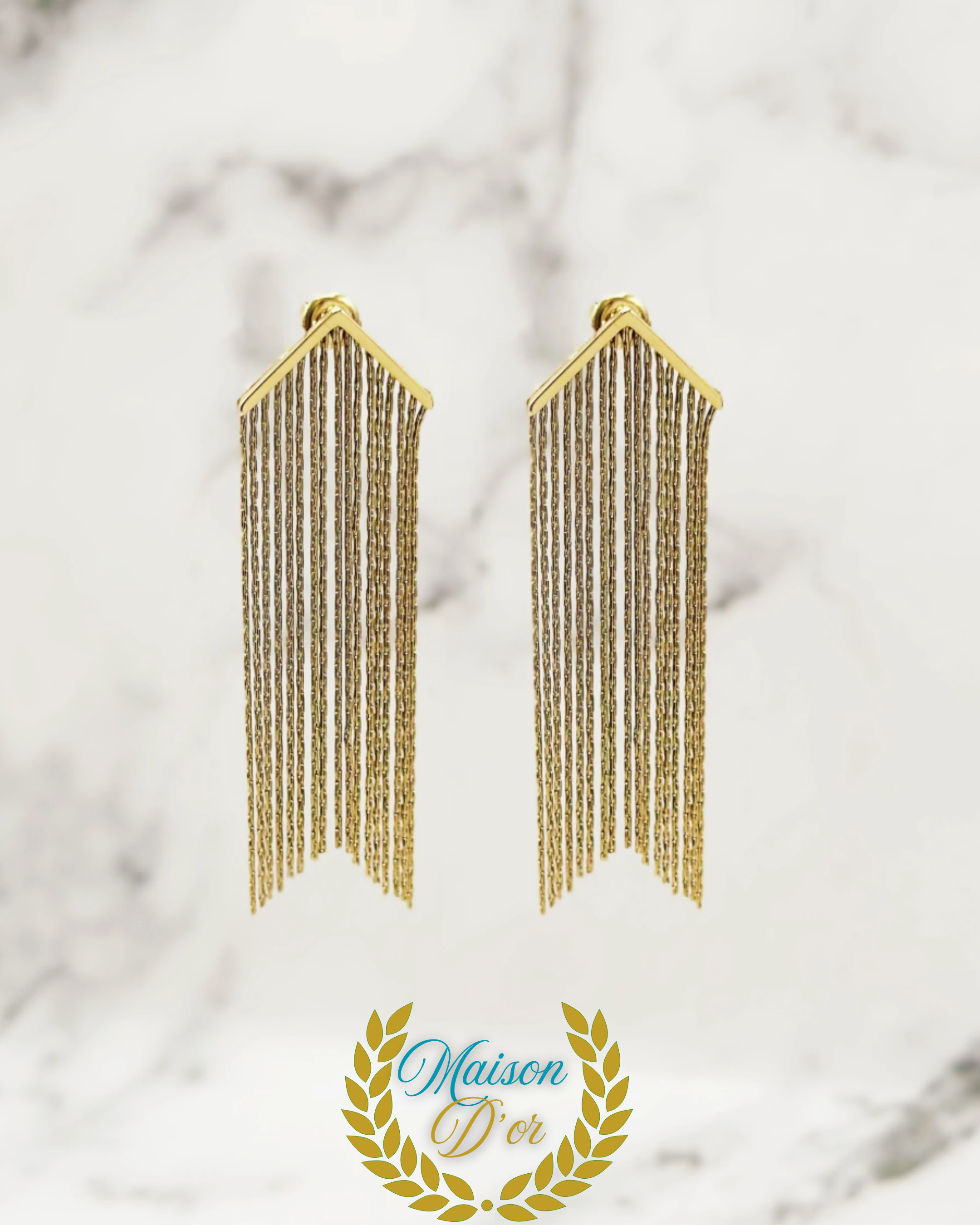 Orecchini Nefertiti - Maison D'or