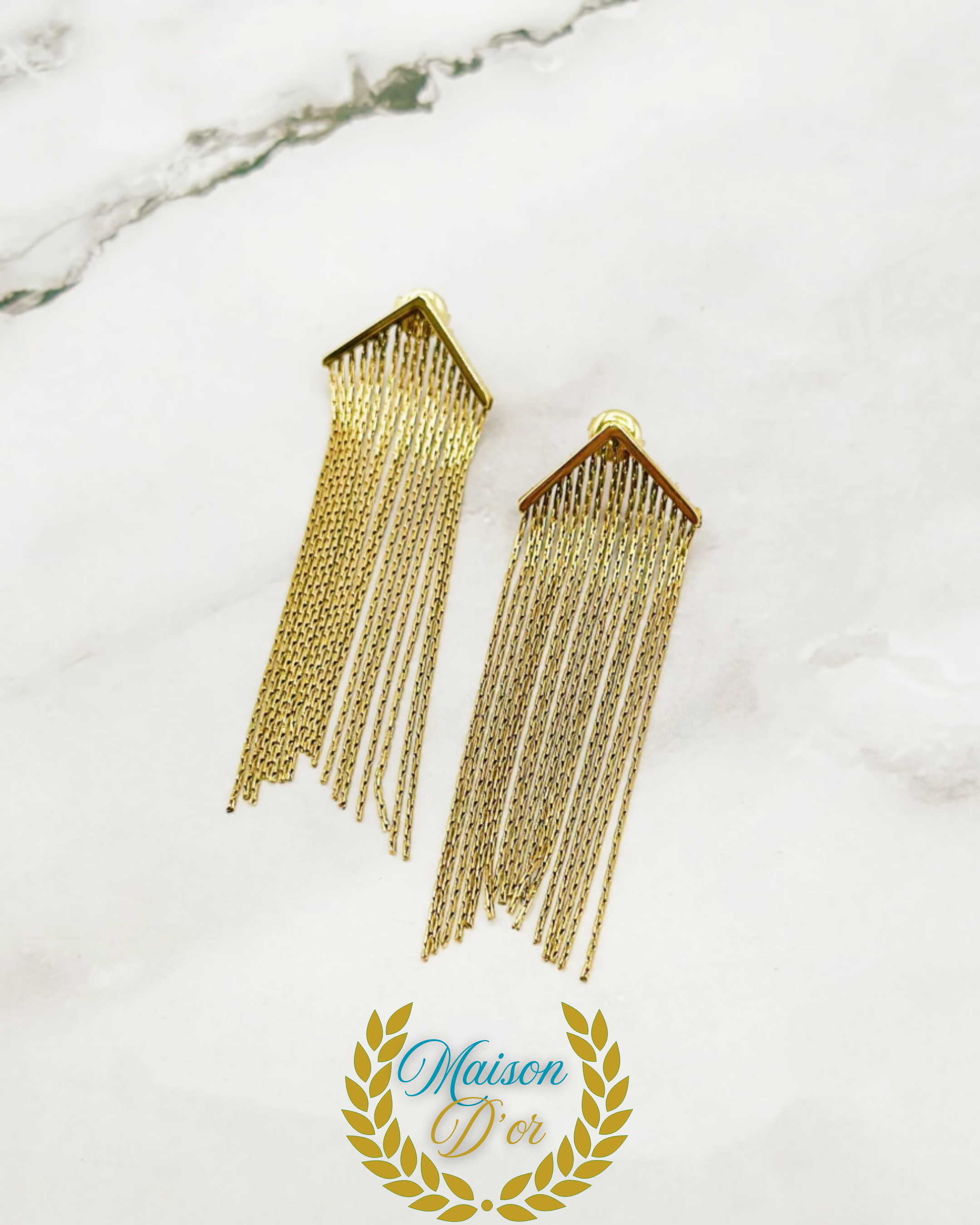 Orecchini Nefertiti - Maison D'or